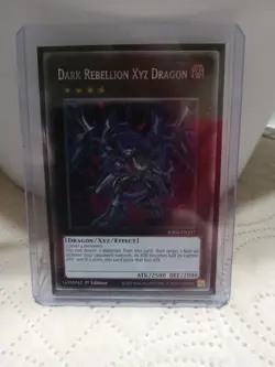 Yugioh! Dark Rebellion Xyz Dragon (Platinum Secret Rare) RA04-EN237 - Image 1