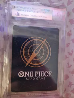 One Piece #OP05-007 Sabo Super Rare SR (Illustration Box Vol.5) Beckett 10 - Image 2