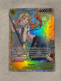 One Piece Nami EB03-053 SR Heroines Edition English NM Foil - Image 1