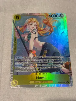 One Piece Nami EB03-053 SR Heroines Edition English NM Foil - Image 4