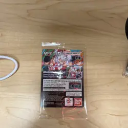 One Piece Bandai Namco Monkey.D.Luffy US Voyage Promo Holo Character Card 5000 - Image 2