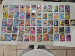 Pokemon card collection lot HUNDREDS of cards Vintage/Modern + Binder V, VMAX, - Image 1