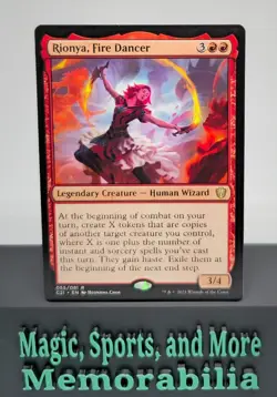 MTG Rionya, Fire Dancer C21 Regular Rare Card 055 Magic the Gathering LP - Image 1