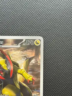 Pokemon TCG Haxorus 147/086 Black Bolt Illustration Rare Holo Card - Image 3