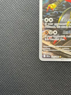 Pokemon TCG Haxorus 147/086 Black Bolt Illustration Rare Holo Card - Image 5