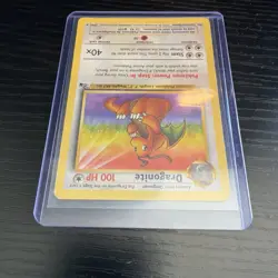 Pokemon Dragonite 19/62 Fossil Rare 100 HP Regular Unlimited TCG Card English - Image 4