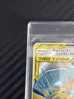 Pokemon TCG Moltres Zapdos Articuno GX Full Art Hidden Fates Card 66/68 - Image 2
