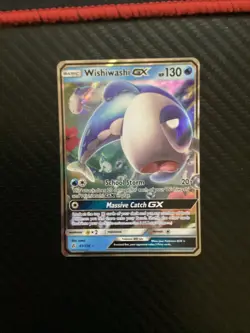 Wishiwashi GX 63/236 - Cosmic Eclipse - Ultra Rare Holo Pokemon Card - Near Mint - Image 1