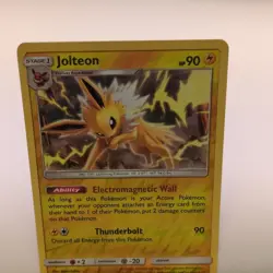 Pokemon Jolteon Hidden Fates 23/68 Reverse Holo Rare Stage 1 90 HP English Card - Image 1