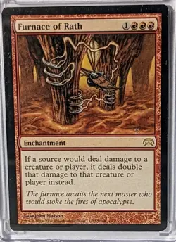 MTG Furnace of Rath Planechase 55/169 Regular Rare Magic The Gathering LP - Image 2