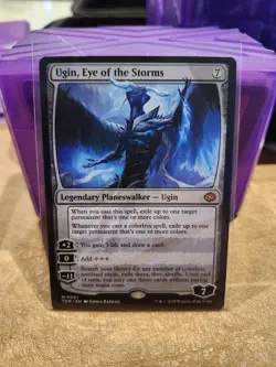 Magic: The Gathering Ugin, Eye of the Storms Legendary Planeswalker TDM Colorle… - Image 1