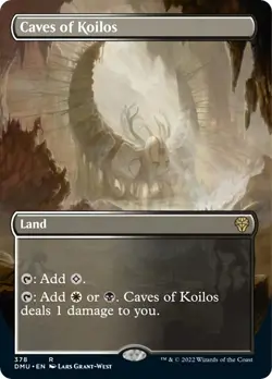 MTG Caves of Koilos (Borderless) - 378 / English / Lightly Played - Image 1