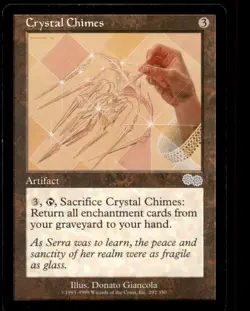 Crystal Chimes LP Light Play Urza's Saga MTG [8864] - Image 1