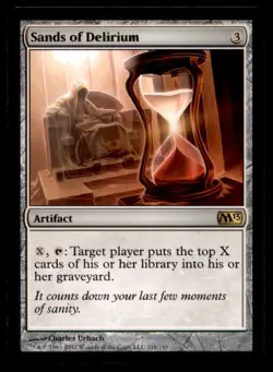 Sands of Delirium LP Light Play Magic 2013 MTG [11312] - Image 1