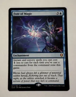 MTG Font of Magic - Commander Legends: Baldur's Gate NM - Image 1