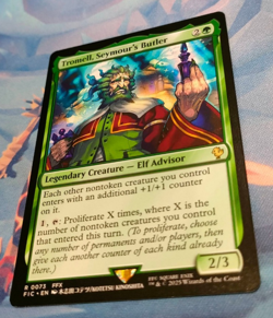 Tromell, Seymour's Butler - Final Fantasy Commander - Rare - NM (see pics) MTG - Image 3