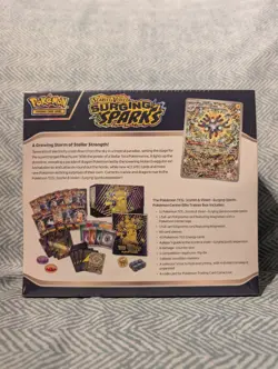 Pokemon TCG: Surging Sparks Pokemon Center Elite Trainer Box ETB - New & Sealed - Image 5