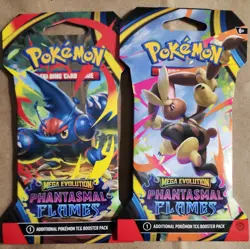 Pokemon Phantasmal Flames Booster Packs - Lot of 2 Random art packs - Image 2