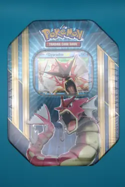 Pokemon | Triple Power Tin - Shiny Gyarados EX - 2016 XY Era (SEALED) - Image 1