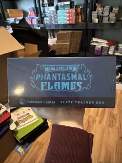 Phantasmal Flames TCG Pokemon Center Exclusive Elite Trainer Box ETB - Image 4