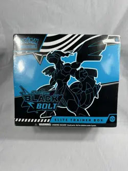 Pokemon TCG: Scarlet & Violet - Black Bolt Elite Trainer Box (Factory Sealed) - Image 1