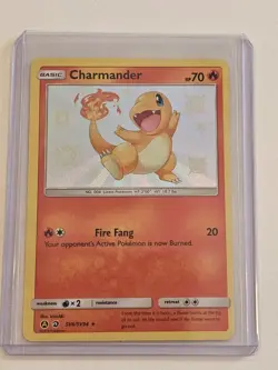 Charmander SV6/SV94 Hidden Fates: Shiny Vault Shiny Holo Pokemon TCG - Image 1