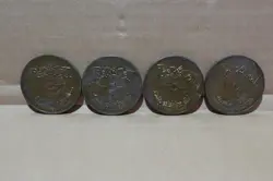 1999 Hasbro Pokemon Gold Battle Coin Game Lot Of 26 Pogs Slammers - Image 5