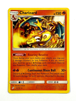 Pokemon TCG Charizard 14/181 Non HoloSun & Moon Team Up - Image 1