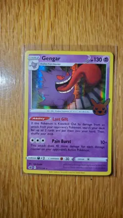 Pokemon TCG Gengar Promo (Trick or Trade Halloween) 057/198 - Image 1