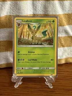 Pokemon Leafeon SM237 SM Black Star Promo NM - Image 1