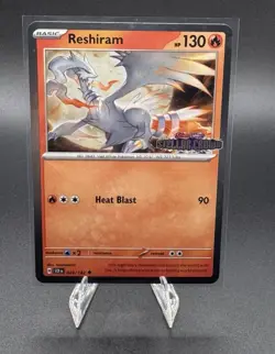 Pokemon Reshiram EX 030/159 & Reshiram 022/142 + JUMBO 3 PROMOS STAMPED! - Image 4