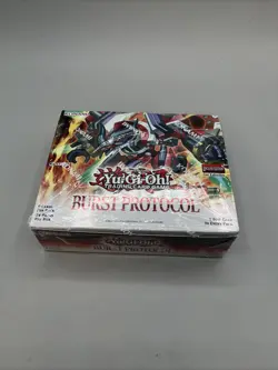 Yu-Gi-Oh Burst Protocol Booster Box Sealed 24 Packs English Konami - Image 1
