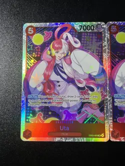 One Piece TCG - Uta ENGLISH EB03-003 HEROINES SR - NM - Image 2
