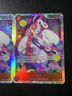 One Piece TCG - Uta ENGLISH EB03-003 HEROINES SR - NM - Image 3