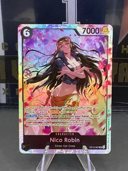 Nico Robin OP12-087 SR Foil Legacy of the Master One Piece TCG - Image 1
