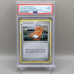 Pokedex PSA 9 MINT EX FireRed & LeafGreen Reverse Foil 96/112 ~ Pokemon TCG Card - Image 1