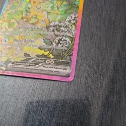 Pokemon TCG SV-Prismatic Evolutions Leafeon EX Card #144/131 SIR (CLEAN) - Image 2