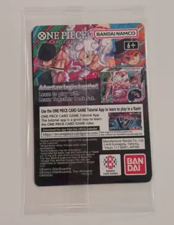 One Piece Monkey D. Luffy US Voyage College Basketball Promo Card (Unopened New) - Image 2