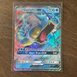 Pokemon Gyarados GX SM212 SM Promo Full Art Holo GX Card 2019 English - Image 1