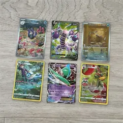 Pokemon TCG Full Art 6 Card Lot Vaporeon Gallade Drapion Whimsicott Briggle - Image 1