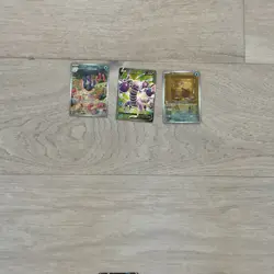 Pokemon TCG Full Art 6 Card Lot Vaporeon Gallade Drapion Whimsicott Briggle - Image 2