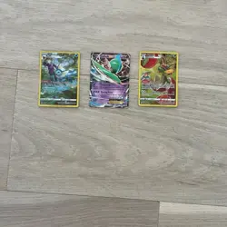 Pokemon TCG Full Art 6 Card Lot Vaporeon Gallade Drapion Whimsicott Briggle - Image 3