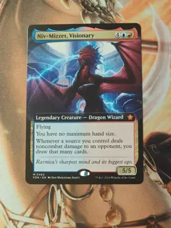 Niv-Mizzet, Visionary (Extended Art) - Foundations (FDN) -nm - Image 1