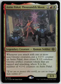 Anim Pakal, Thousandth Moon foil R The Lost Caverns of Ixalan 223 Near Mint - Image 1