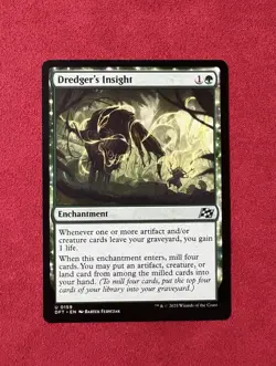 Dredger’s Insight - Aetherdrift Magic The Gathering MTG DFT #159 - Image 1