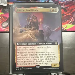 Wizards of the Coast Cadric, Soul Kindler Dominaria 086 Rare Legendary Red White - Image 1