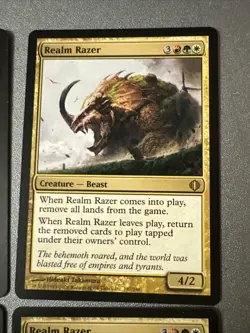 Realm Razer X4 Shards Of Alara Ex Cond See Pic Front Back - Image 3