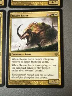 Realm Razer X4 Shards Of Alara Ex Cond See Pic Front Back - Image 4