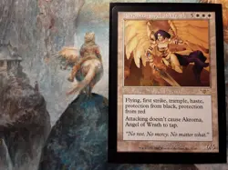Akroma, Angel of Wrath Legions Rare (PANGOLIN MTG) OG Print, F:NM B:NM See Pics! - Image 1