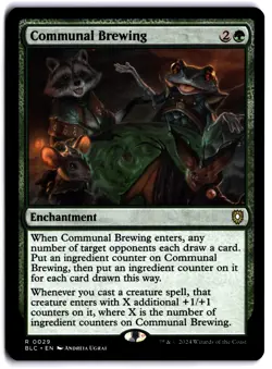 Communal Brewing NM BLC Commander: Bloomburrow MTG - Image 1